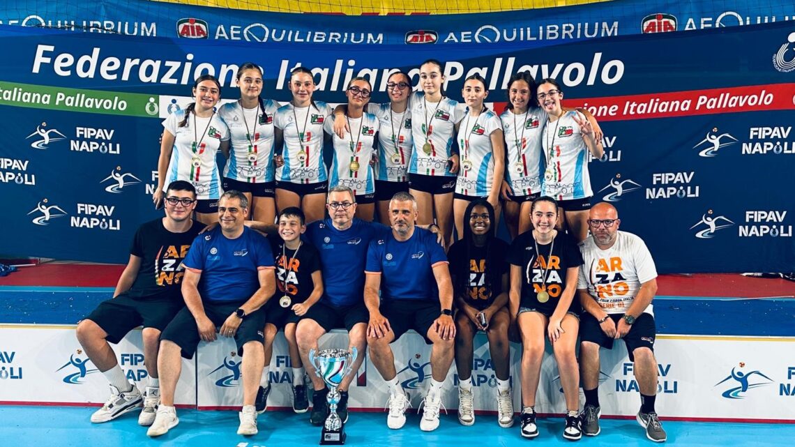 Luvo Barattoli Arzano in festa, le giovani dell’Under 13 conquistano il titolo territoriale