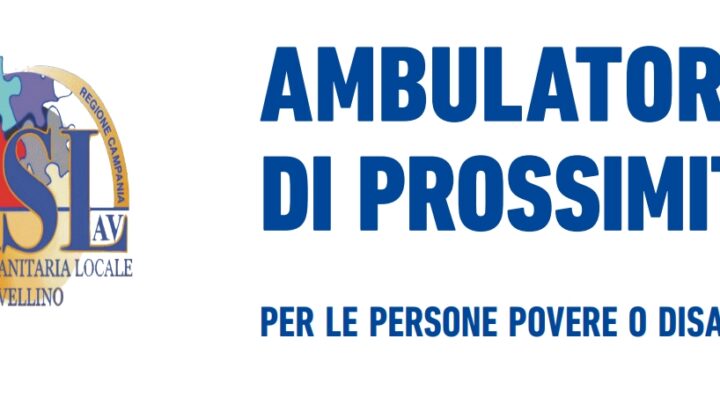 ASL Avellino: Attivi gli Ambulatori di Prossimità per garantire cure gratuite ai più fragili