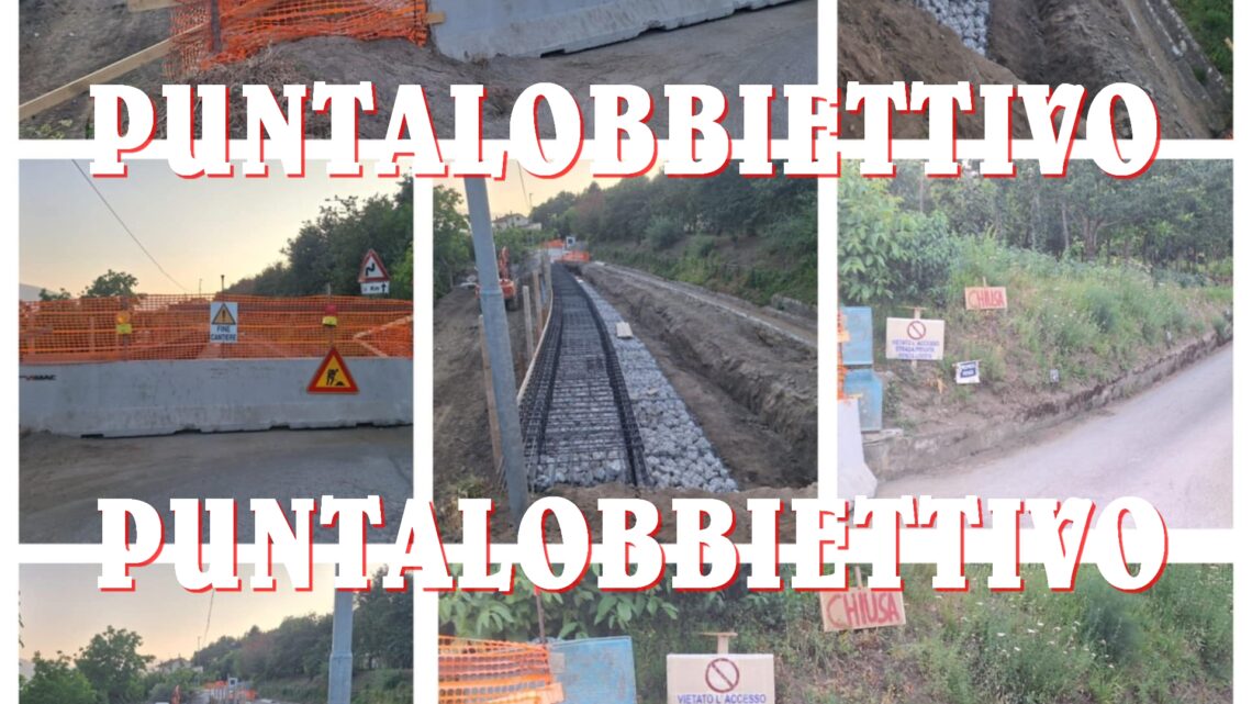 #dilloanoi / Chiusura SP18 al Km 3+050: proseguono spediti i lavori di risanamento dello smottamento a valle
