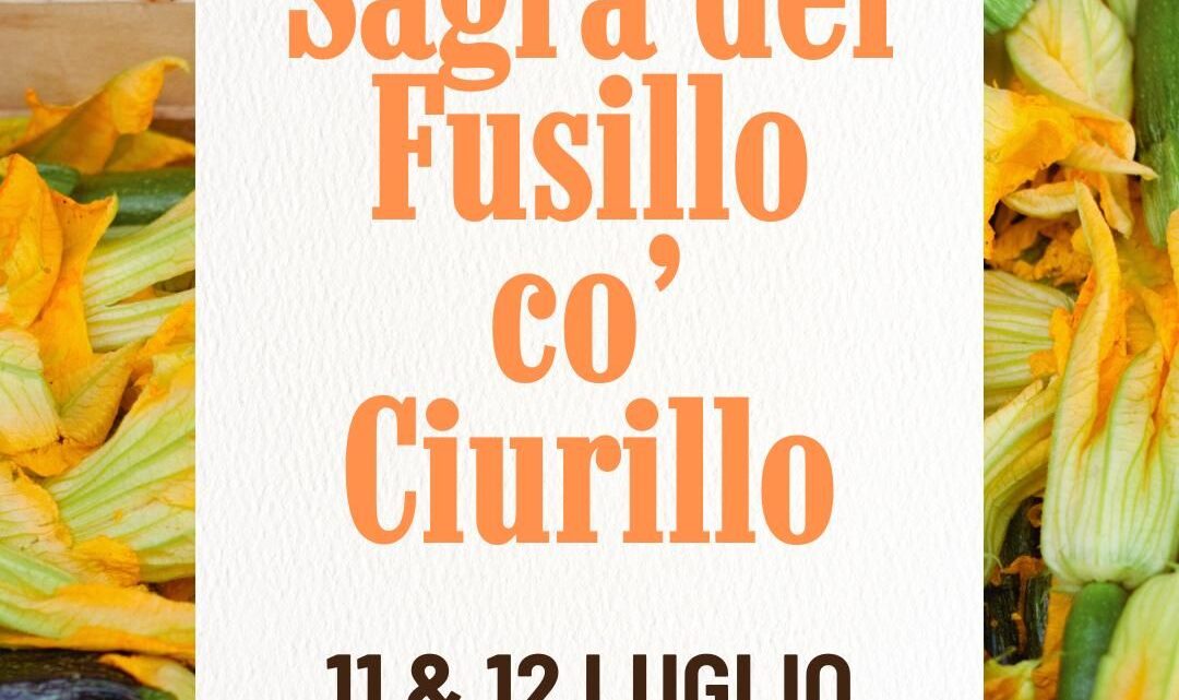 Torna la Sagra del Fusillo co’ Ciurillo a San Potito Ultra – 11 e 12 luglio 2025