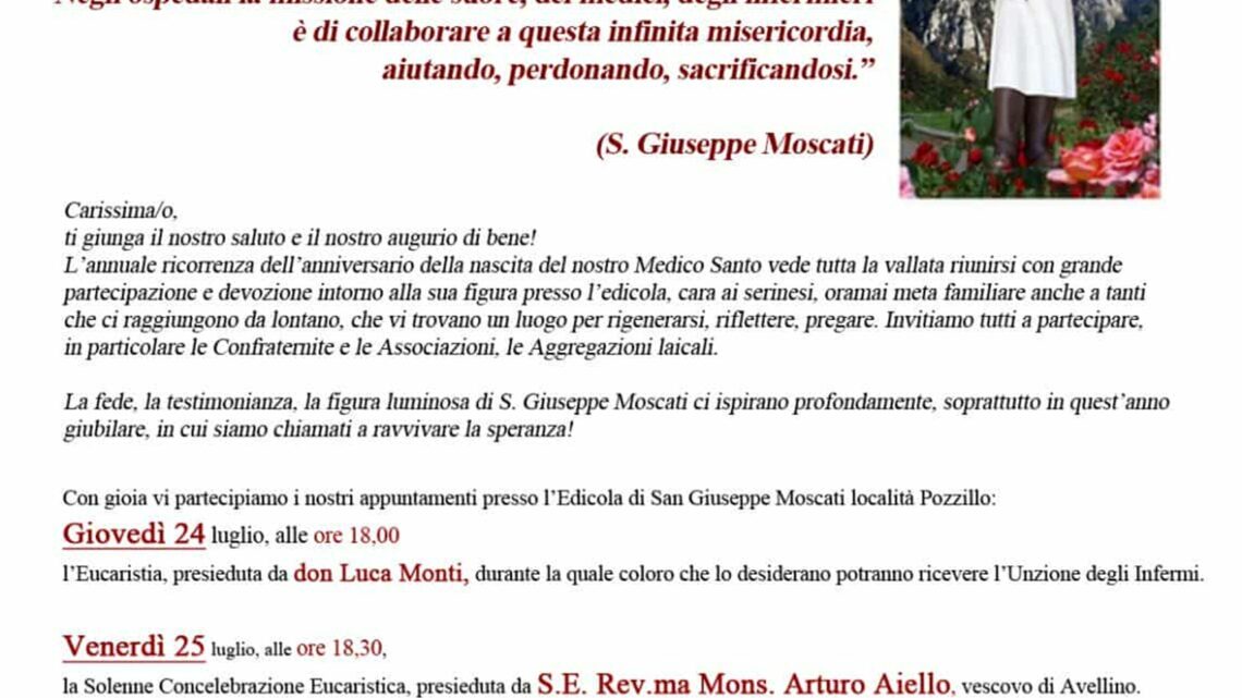 Tutta la Vallata in Preghiera per San Giuseppe Moscati: Fede, Devozione e Comunità al Pozzillo