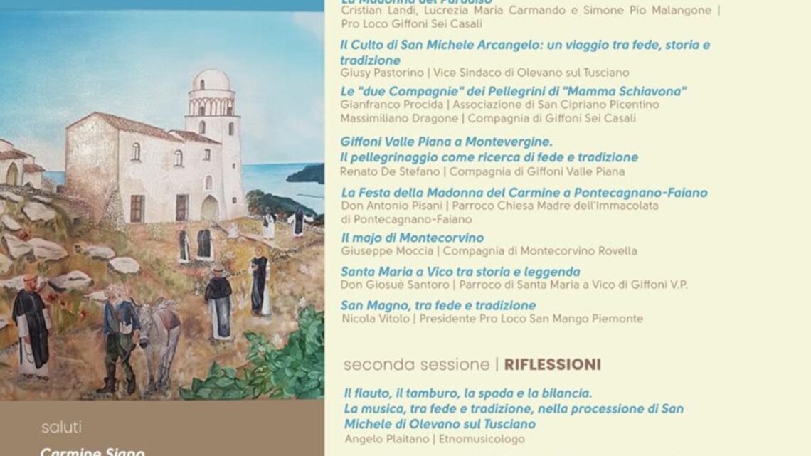Pellegrinaggi, Processioni e Rituali nei Picentini: Convegno al Santuario di Santa Maria di Tubenna per riscoprire la memoria collettiva