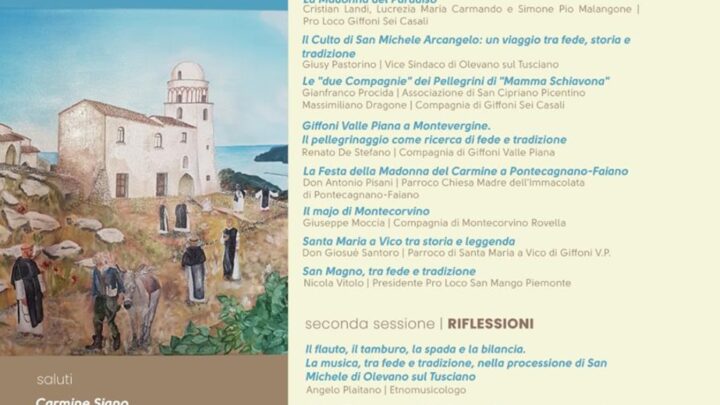 Pellegrinaggi, Processioni e Rituali nei Picentini: Convegno al Santuario di Santa Maria di Tubenna per riscoprire la memoria collettiva