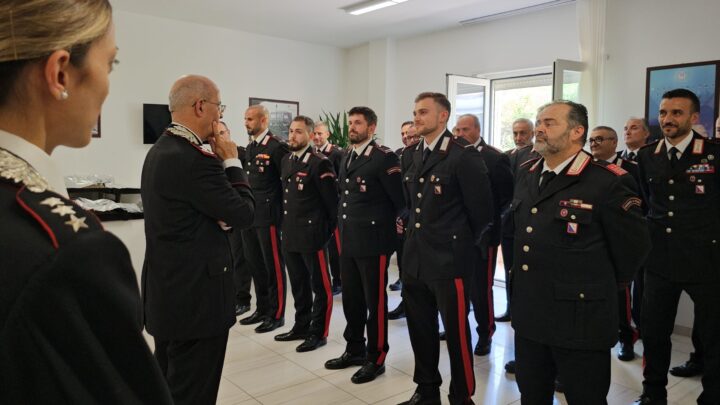 ARIANO IRPINO (AV) – IL GENERALE LA GALA IN VISITA ALLA COMPAGNIA CARABINIERI: “OGNI CARABINIERE SIA UN PUNTO DI RIFERIMENTO PER LA COMUNITÀ”