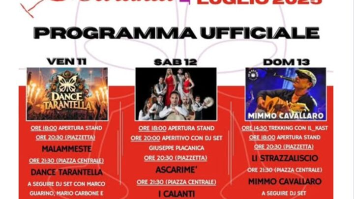 Wine & Taranta Fest 2025: Tre Giorni di Vino, Musica e Magia a Teora (AV)