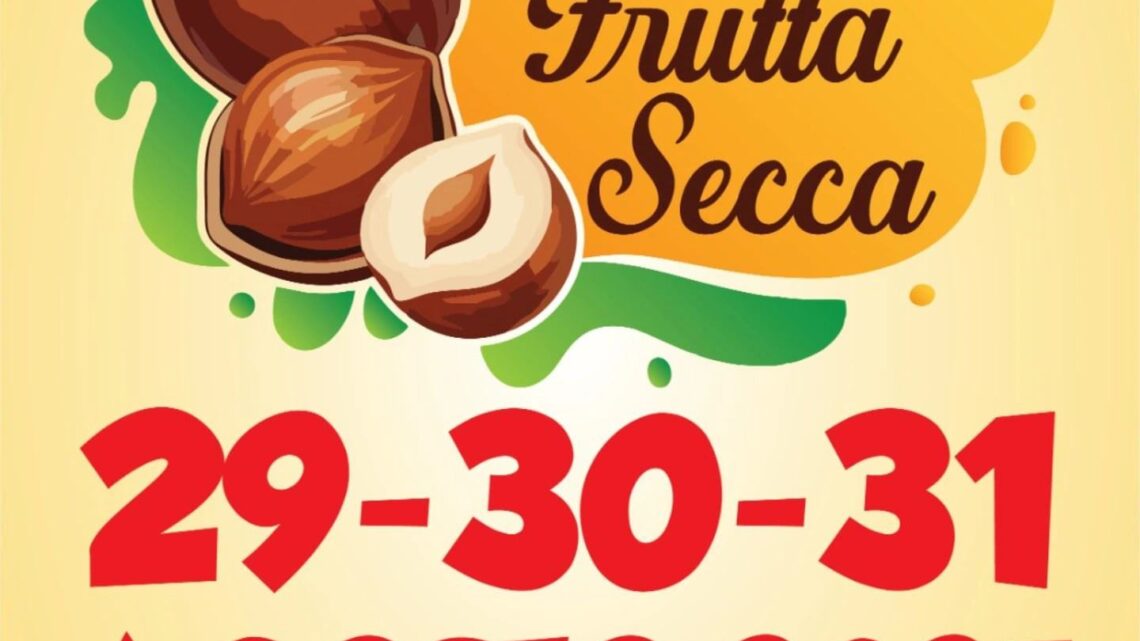 SAPORI, TRADIZIONI E MUSICA: TORNA LA SAGRA DELLA FRUTTA SECCA A CASOLA DI DOMICELLA (AV)