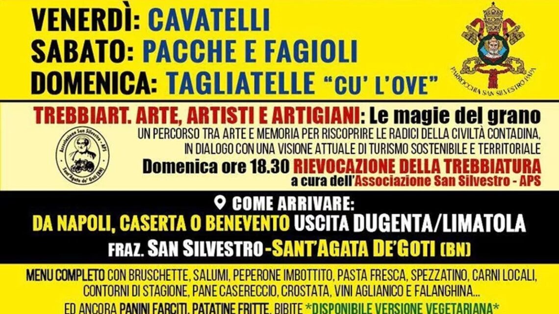 Sagra Sansilvestrese: La Tradizione Ritorna a San Silvestro