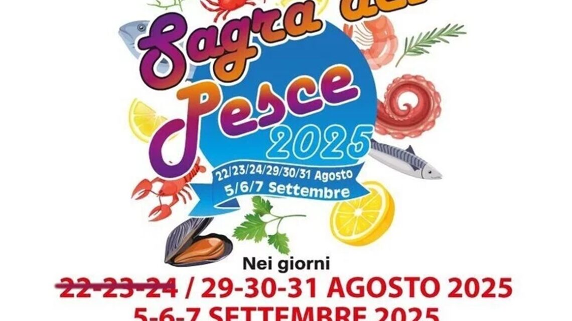 Ercolano, torna la “Sagra del Pesce”: due weekend di gusto e solidarietà