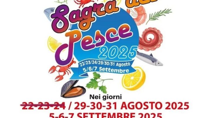 Ercolano, torna la “Sagra del Pesce”: due weekend di gusto e solidarietà