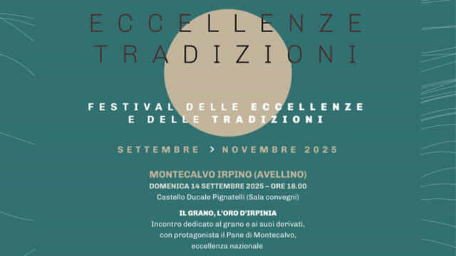 Montecalvo Irpino celebra le sue eccellenze: grano, pane e “Giganti di Paglia” protagonisti il 14 settembre