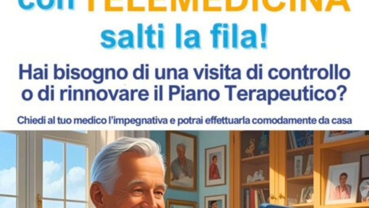 ASL Salerno: al via dal 16 settembre le “Televisite” specialistiche in videochiamata