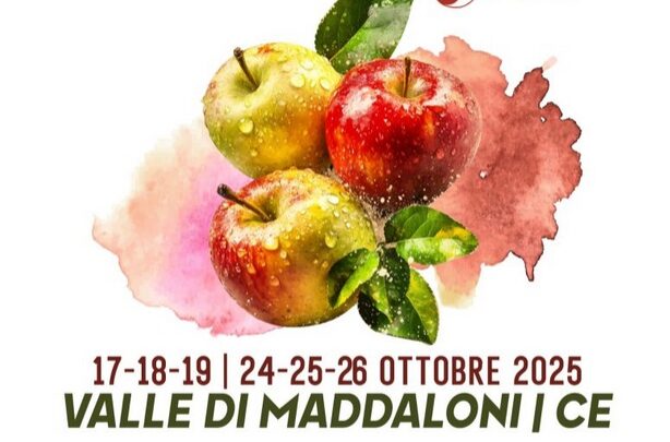 🍎 Valle di Maddaloni celebra la “Regina delle Mele” Torna la Festa della Mela Annurca il 17-18-19 e 24-25-26 ottobre 2025