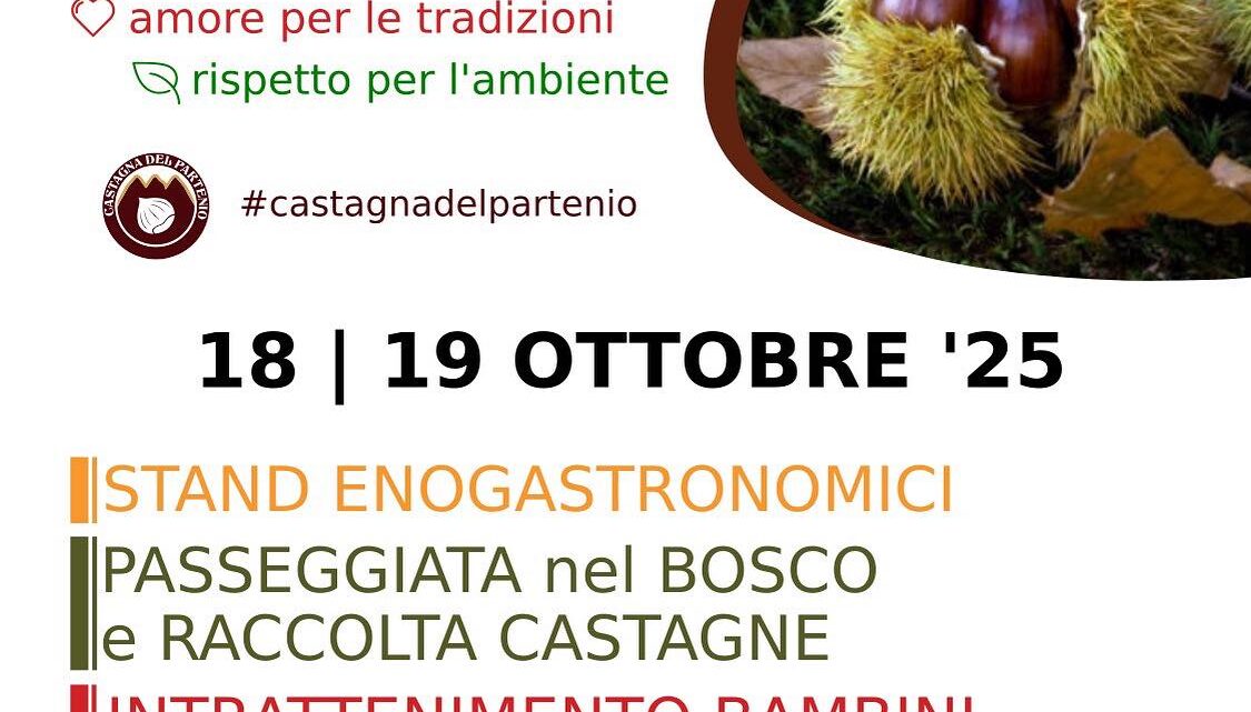 Summonte celebra l’autunno con la Sagra della Castagna 2025