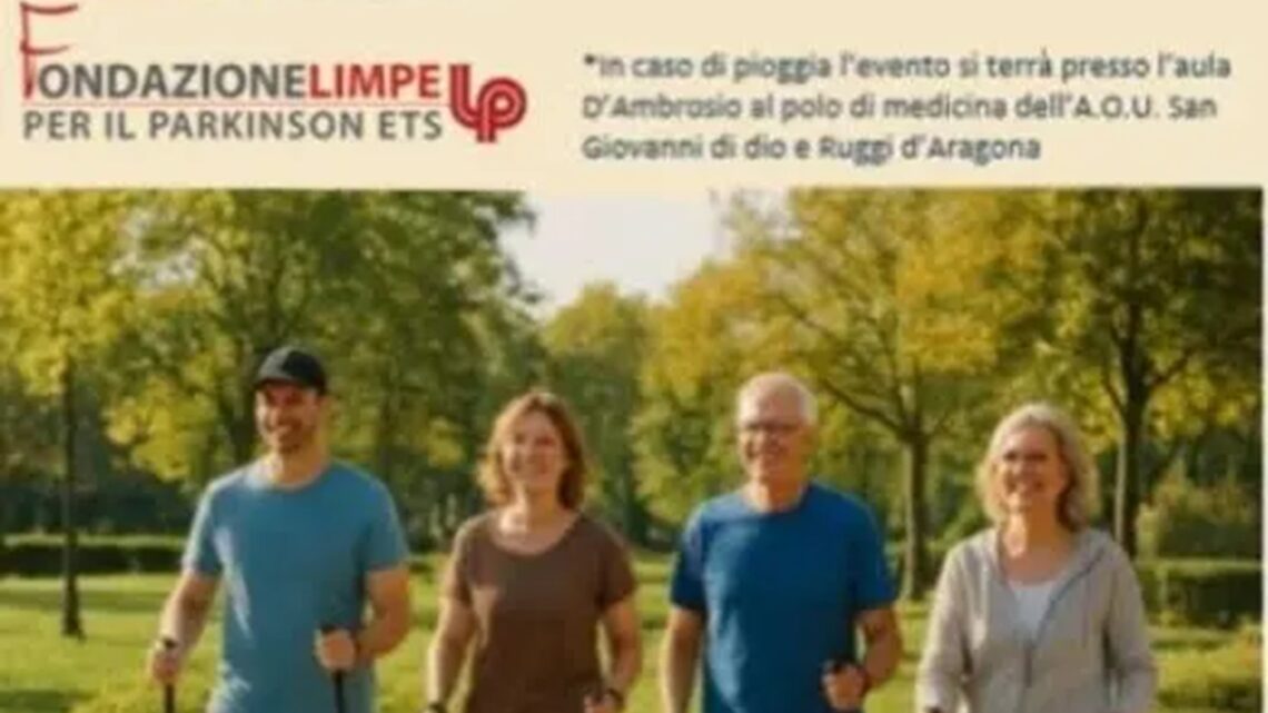 “Un Passo per il Parkinson”: la camminata al Parco del Mercatello per la Giornata Nazionale