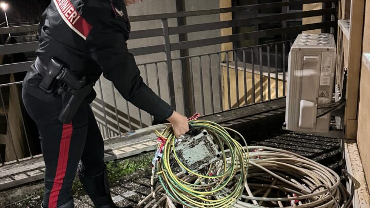 Nusco (AV): rubano tre quintali di rame – bloccati e denunciati dai carabinieri.
