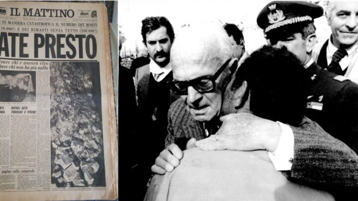 Il ricordo del terremoto in Irpinia del 23 novembre 1980