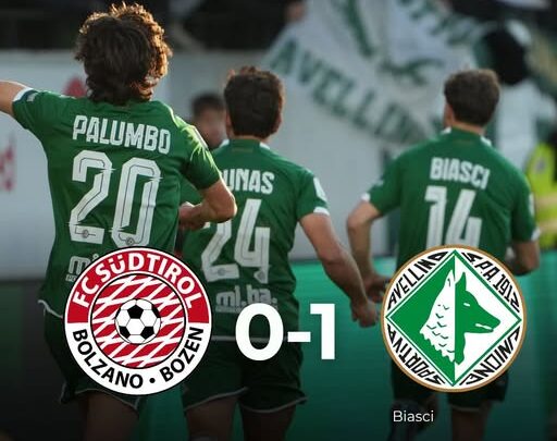 AVELLINO  OPERAIO  VINCE  A  BOLZANO