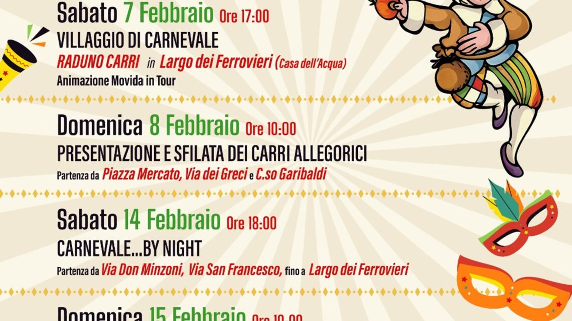 La Sindaca Anna Petta: “Baronissi è pronta a vivere il Carnevale più gioioso e spettacolare di sempre”