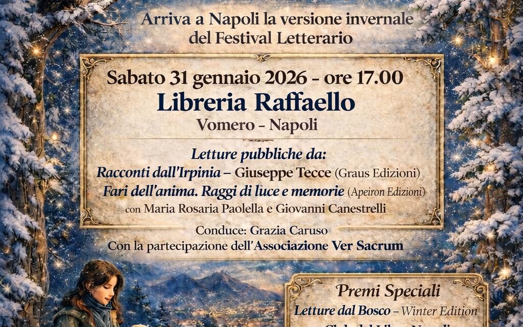 Letture dal Bosco arriva a Napoli: tappa invernale alla Libreria Raffaello