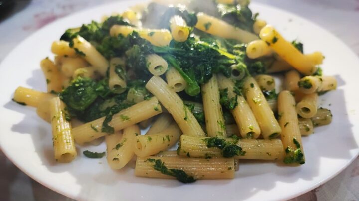 Maccheroni Rigati con cime di rapa