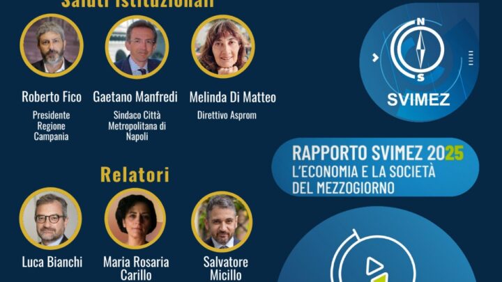 Napoli, lunedì 26 gennaio 2026 – Alla Domus Ars la presentazione del Rapporto SVIMEZ 2025 sul futuro del Mezzogiorno. Conclude Giuseppe Conte
