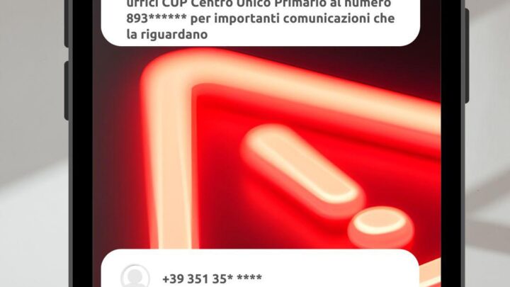Attenzione alle truffe via SMS: finti numeri e link a siti web fraudolenti