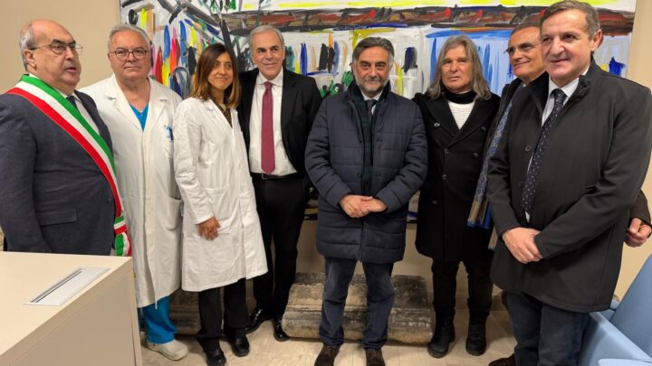 Il Pittore Mangone: “Arte e memoria al servizio dell’Ospedale”