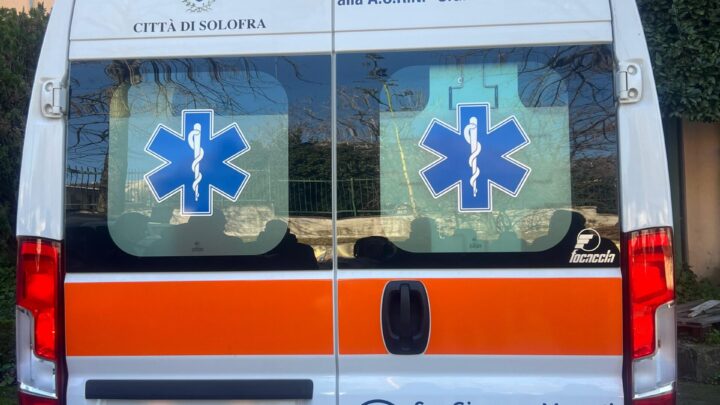 Solofra, completato il collaudo sanitario dell’ambulanza destinata al Moscati di Avellino