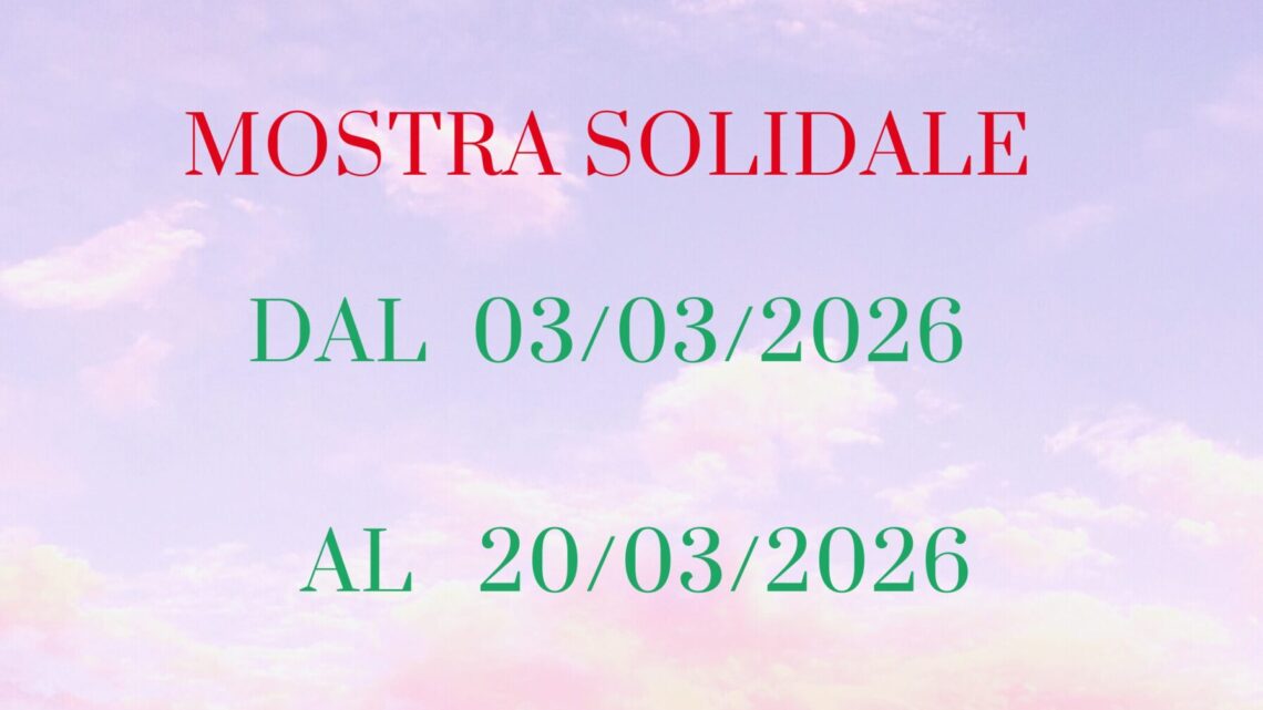 Solidarietà e arte: al via la “Mostra Solidale” di BABBAALRUM A.P.S. ad Avellino Solidarietà e arte: al via la “Mostra Solidale” di BABBAALRUM A.P.S. ad Avellino
