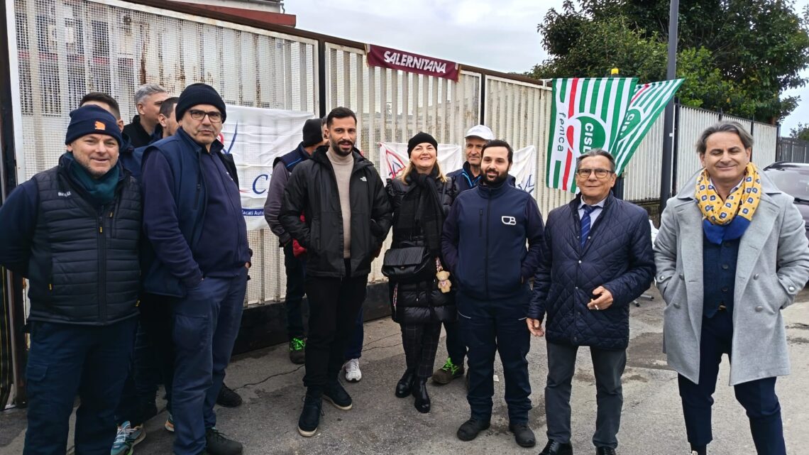 Bamar Italia, continua la protesta dei lavoratori a Salerno