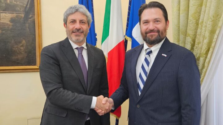 Fico incontra il Console USA Flynn: focus su cooperazione e relazioni storiche