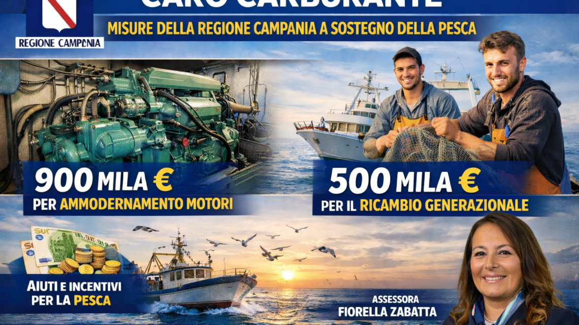‘Caro carburante’: le azioni della Regione Campania a sostegno della pesca