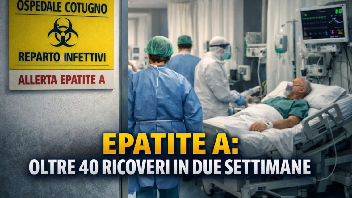 Epatite A, aumento dei ricoveri al Cotugno: oltre quaranta casi in due settimane Epatite A, aumento dei ricoveri al Cotugno: oltre quaranta casi in due settimane