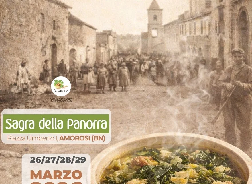 Amorosi celebra la tradizione: torna la Sagra della Panorra
