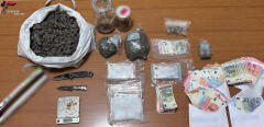 Aiello del Sabato, arrestato 23enne per spaccio: sequestrati droga e 23mila euro
