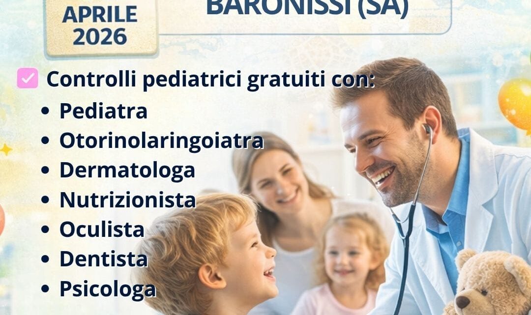 Baronissi, arriva “Magno for Kids”: una giornata di prevenzione dedicata ai bambini