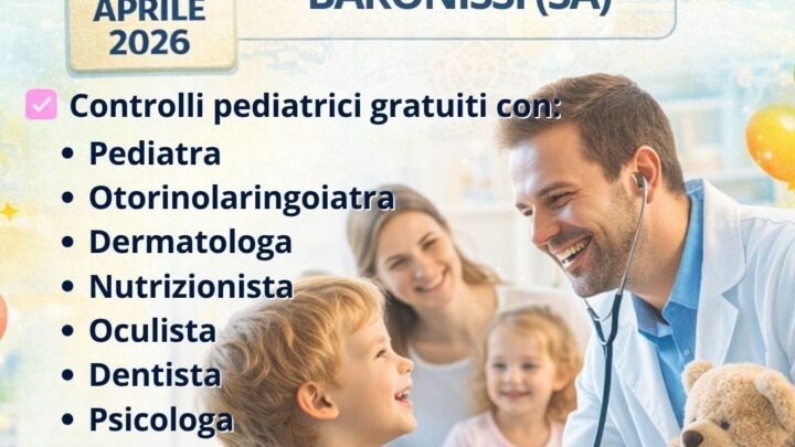 Baronissi, arriva “Magno for Kids”: una giornata di prevenzione dedicata ai bambini