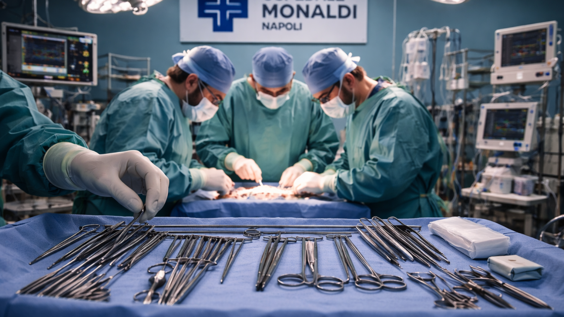 Ospedale Monaldi, trapianto di cuore riuscito a Pasqua: confermata l’eccellenza del programma