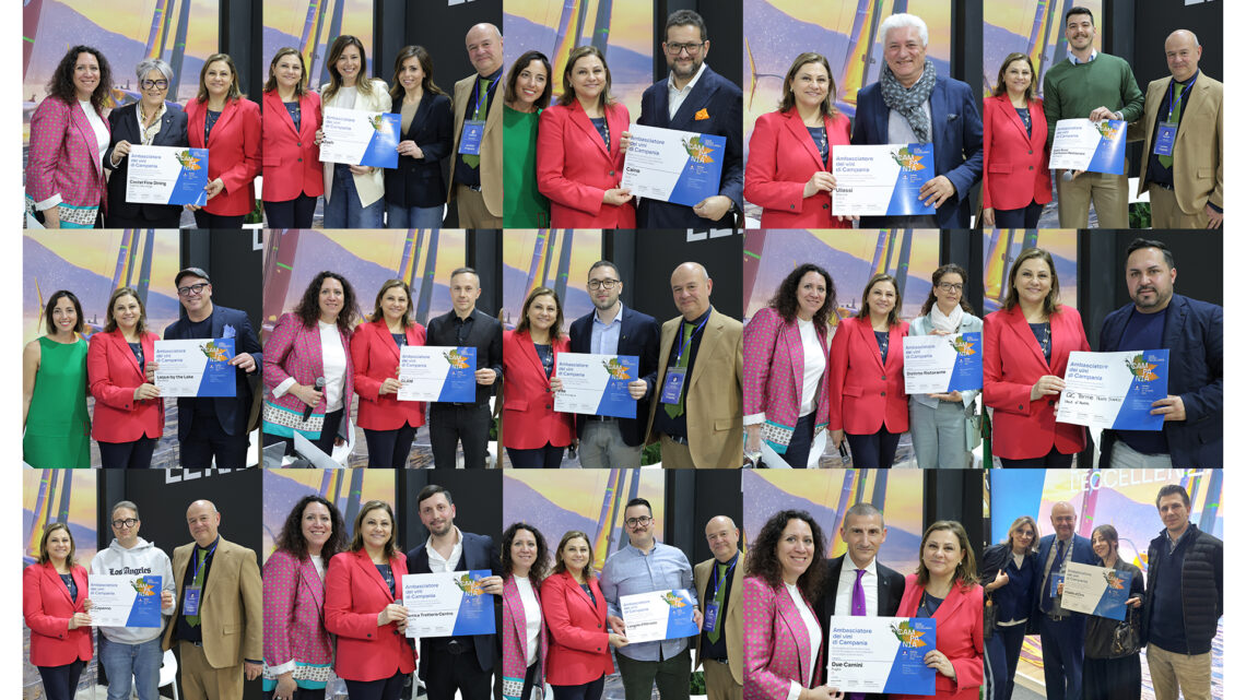 La Campania celebra il vino: nominati i 20 Ambasciatori per il 2026