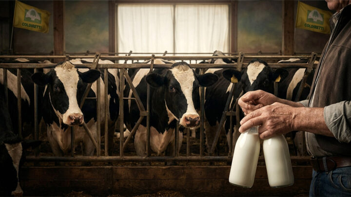 Latte bovino, Coldiretti Campania chiede interventi urgenti alla Regione