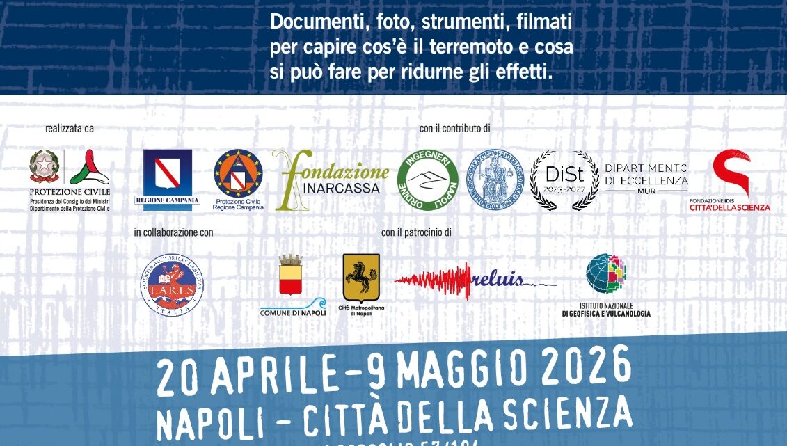 A Napoli arriva “Terremoti d’Italia”: la mostra interattiva per capire e prevenire i rischi sismici