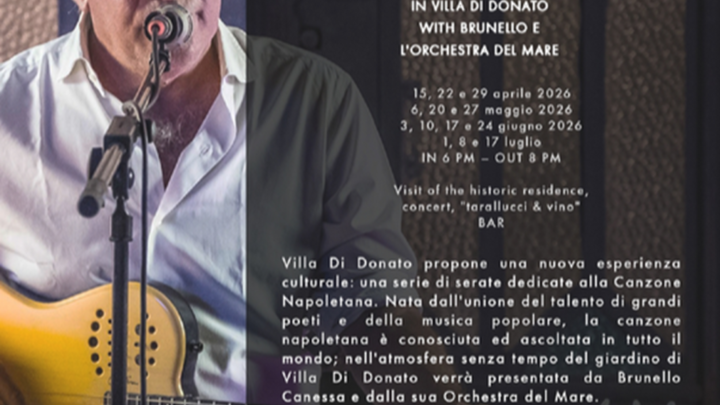 A Napoli torna “Passione Napoletana”: musica e atmosfera d’altri tempi a Villa Di Donato