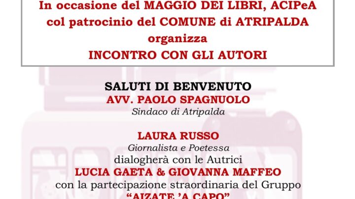 Tra versi e narrazione: ad Atripalda protagonista l’universo femminile