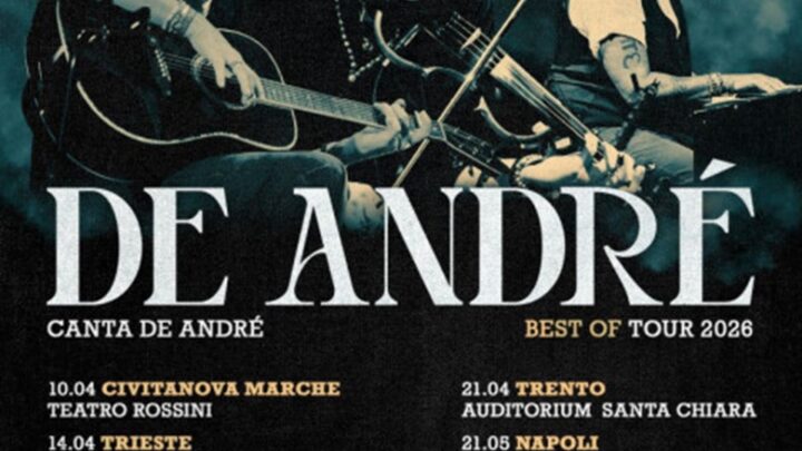 Cristiano De André in tour: omaggio live a Fabrizio De André