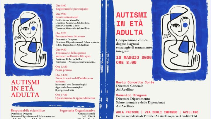 Autismo, oltre la maggiore età: l’Asl Avellino lancia il focus sul “Progetto di Vita”