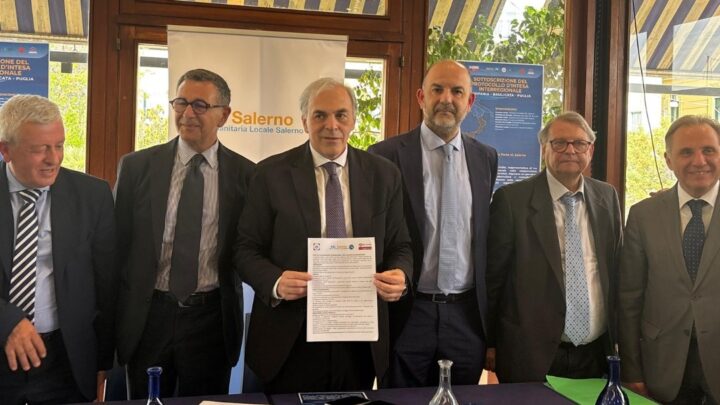 Sanità, accordo tra ASL del Sud: firmato protocollo interregionale per rafforzare i servizi
