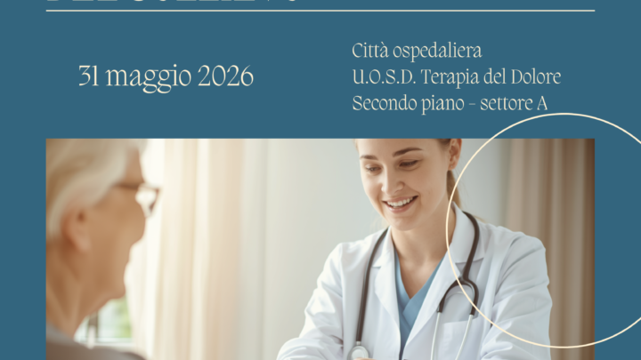 XXV Giornata Nazionale del Sollievo: all’Azienda Moscati visite gratuite con gli specialisti di Terapia del Dolore