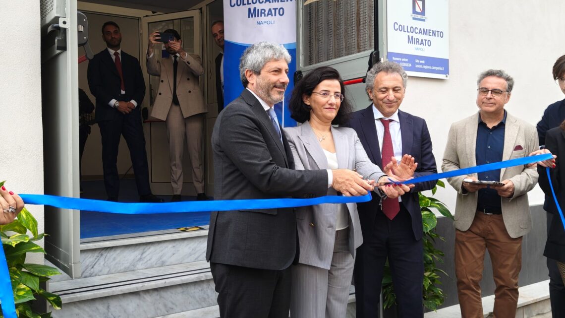 Inaugurata a Napoli la nuova sede del Collocamento Mirato: un passo avanti per l’inclusione lavorativa Inaugurata a Napoli la nuova sede del Collocamento Mirato: un passo avanti per l’inclusione lavorativa