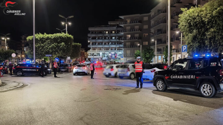 Controlli straordinari ad Avellino: identificati 100 soggetti e raffica di multe