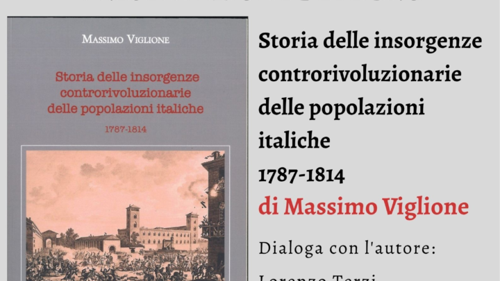 All’Archivio di Stato la presentazione del libro sulle insorgenze controrivoluzionarie